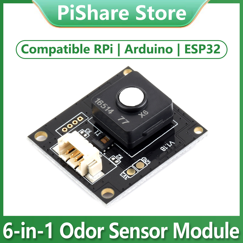 Esp32 Uart Module - وحدة استشعار الروائح 6 في 1