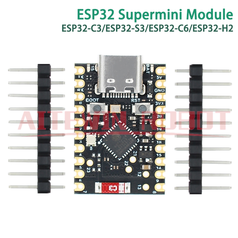 AITEWIN ROBOT ESP32 SuperMini  - مراجعة Esp32 H2 وسعره