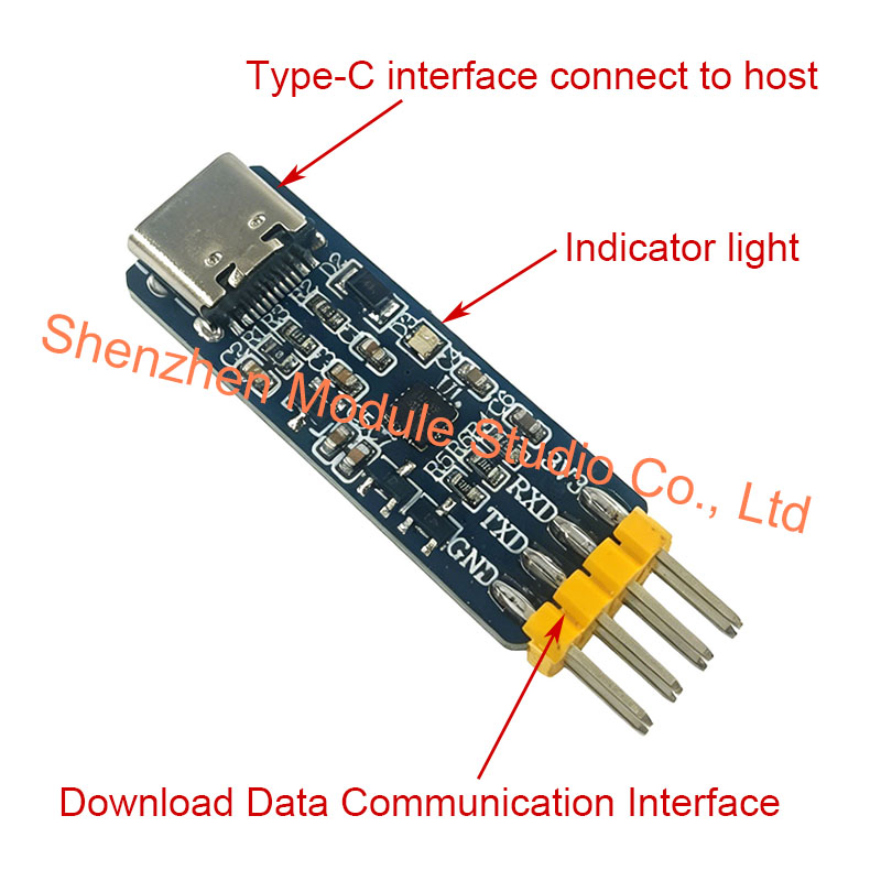 محول USB إلى TTL تسلسلي CH343P - مراجعة Esp32 Uart Module وسعره