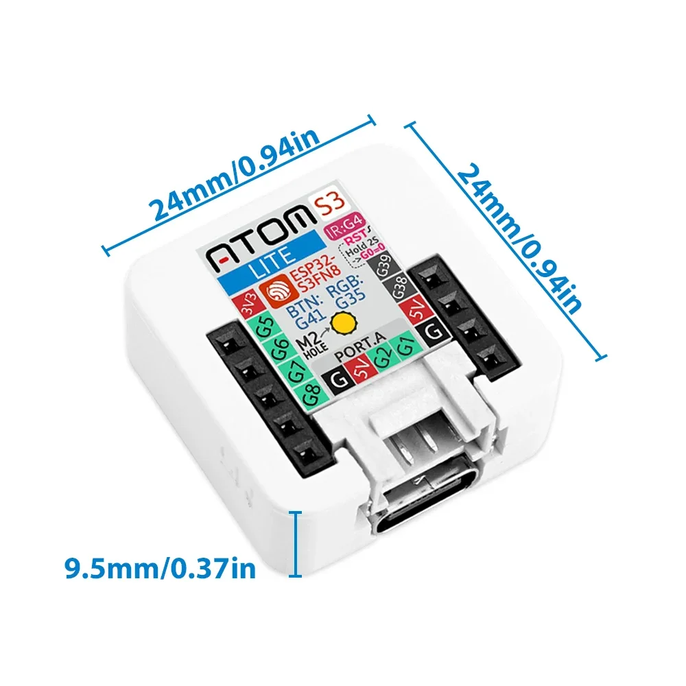 لوحة تطوير M5Stack AtomS3-Lite - مراجعة Esp32 Devkit وسعره