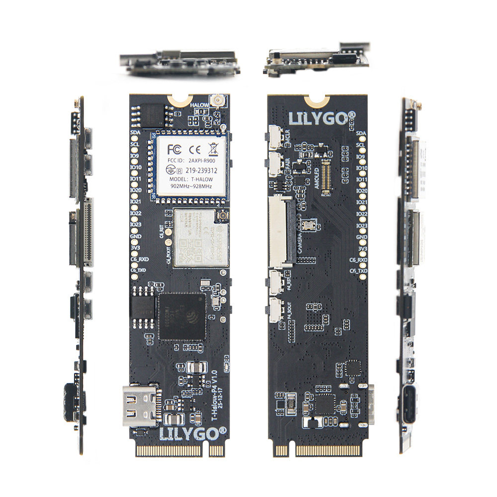 LILYGO T Halow P4 ESP32 P4 C6  - مراجعة Esp32 P4 وسعره