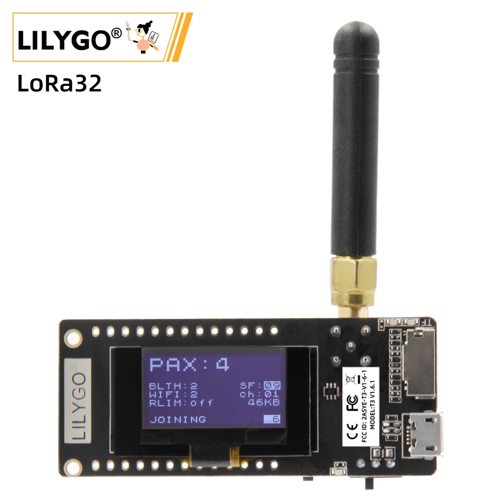 ليليجو ®   TTGO LoRa32 V2.1_1. - مراجعة Esp32 Wifi Bluetooth Module وسعره