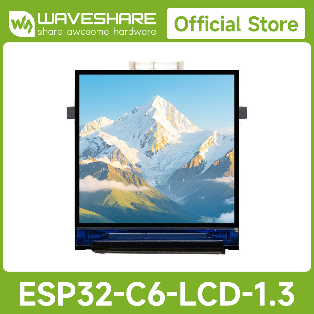 لوحة تطوير شاشة LCD من Wavesha - مراجعة Esp32 Development Board وسعره