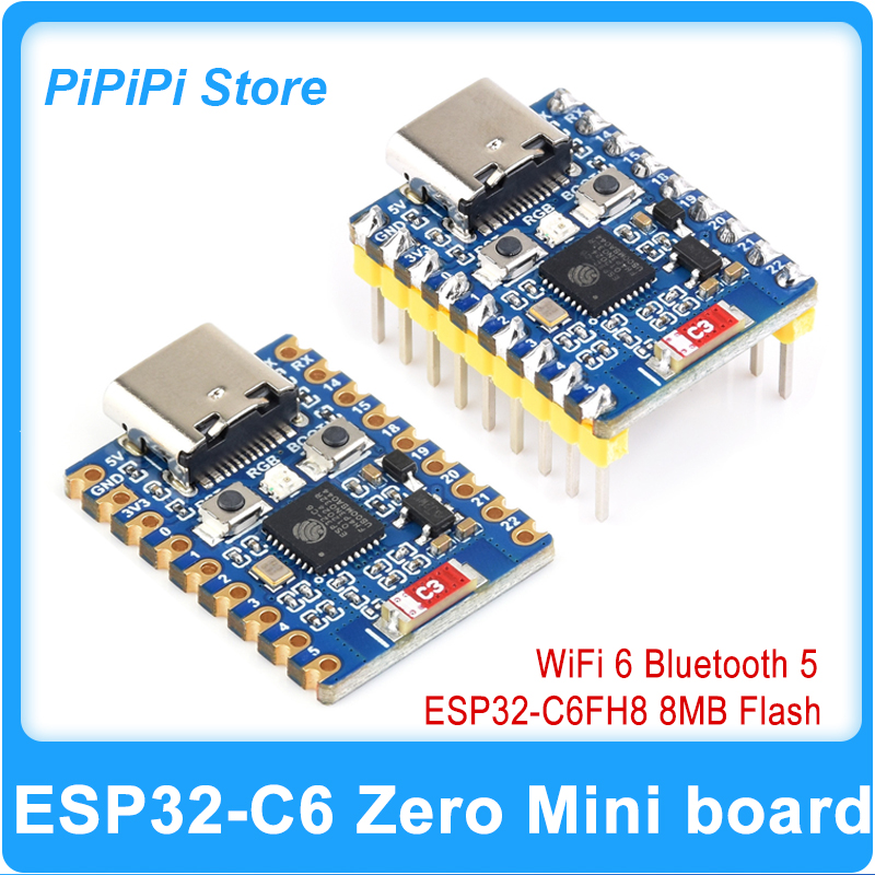 لوحة تطوير ESP32-C6 Zero فائقة - مراجعة Esp32 C6 وسعره