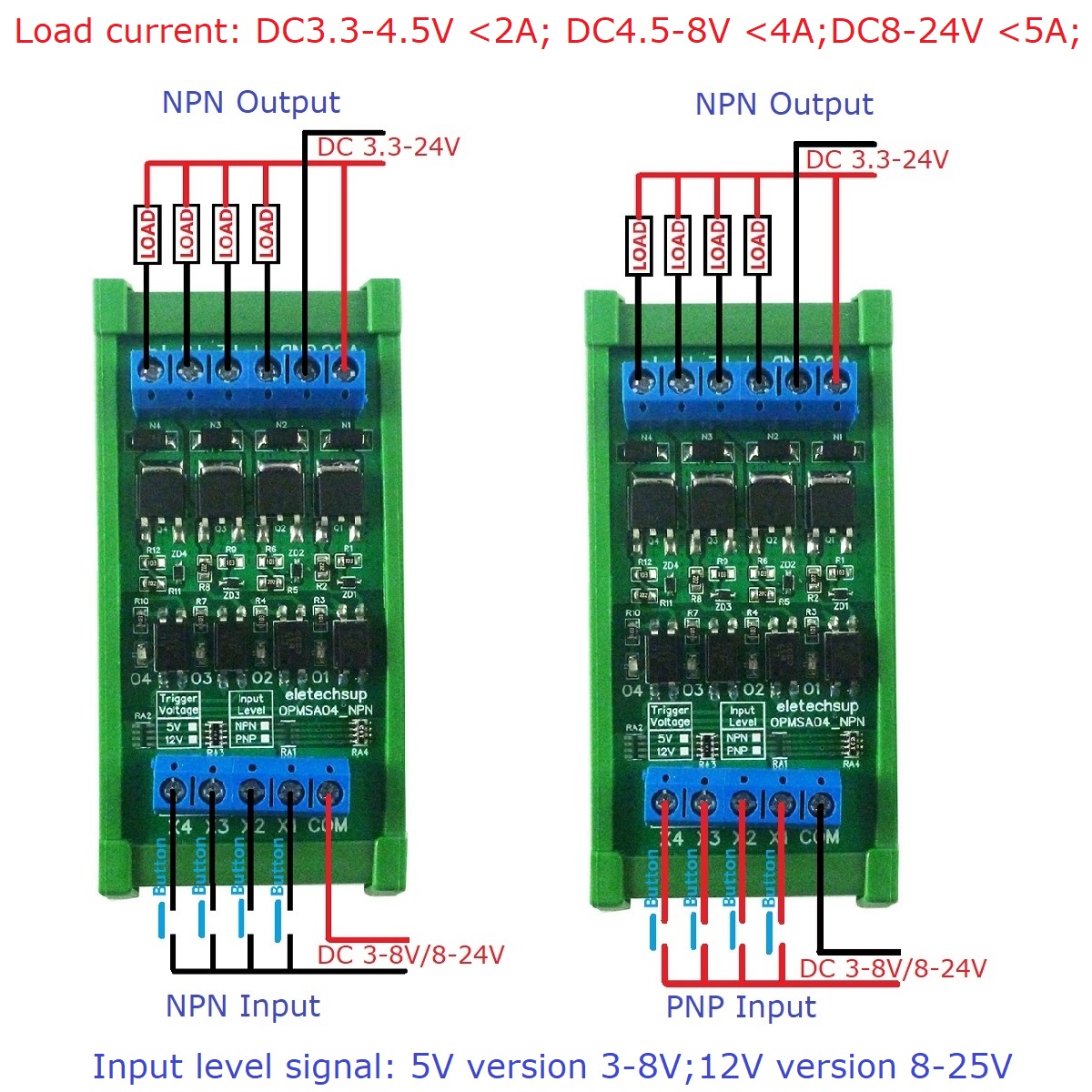 مضخم إشارة رقمي من نوع NPN/PNP - مراجعة Esp8266 وسعره