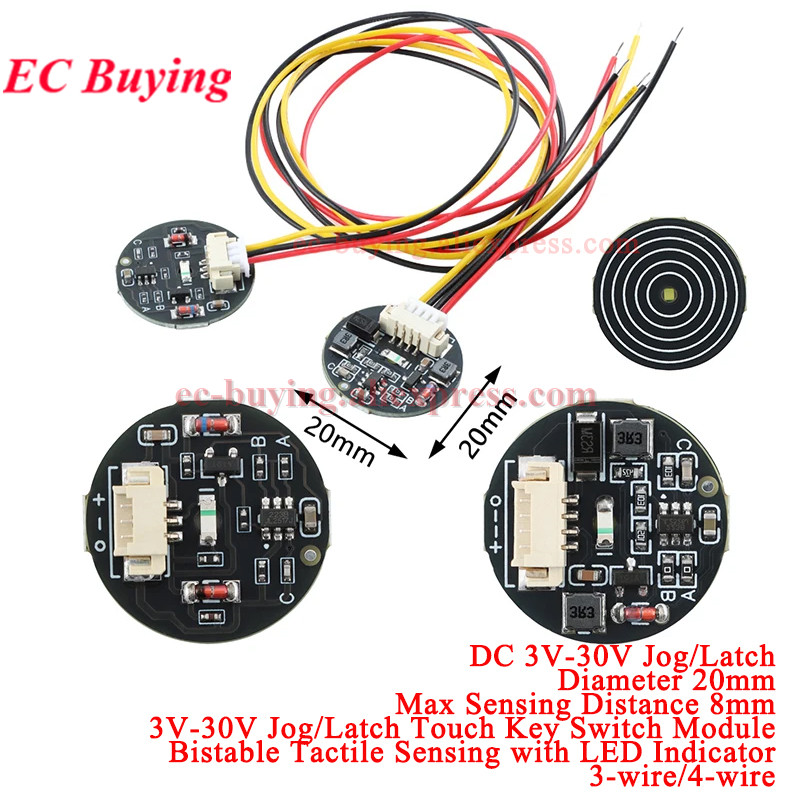 1 قطعة-10 قطعة زر اللمس التبدي - مراجعة Esp32 Devkit وسعره