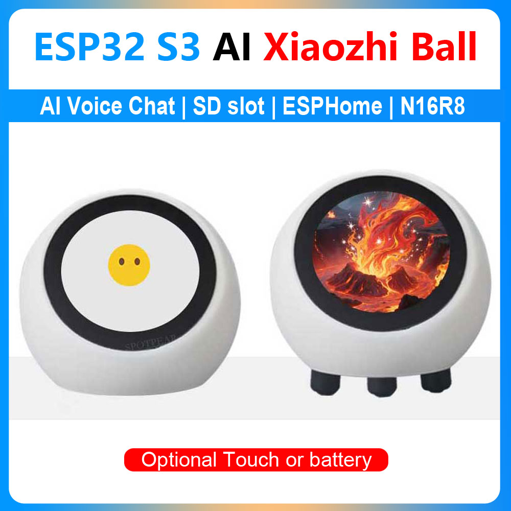 ESP32 S3 1.28 بوصة N16R8 مجلس  - مراجعة Espressif Esp32 وسعره