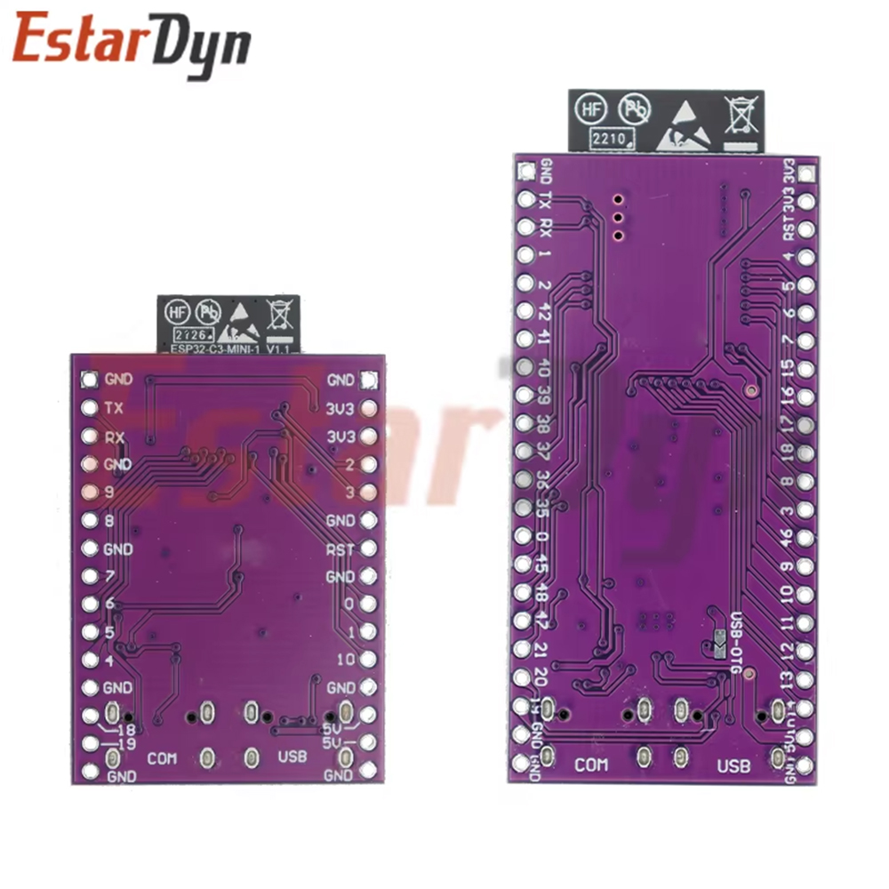 Dual Type-C USB ESP32-C3/S3 AI - مراجعة Esp32 C3 وسعره