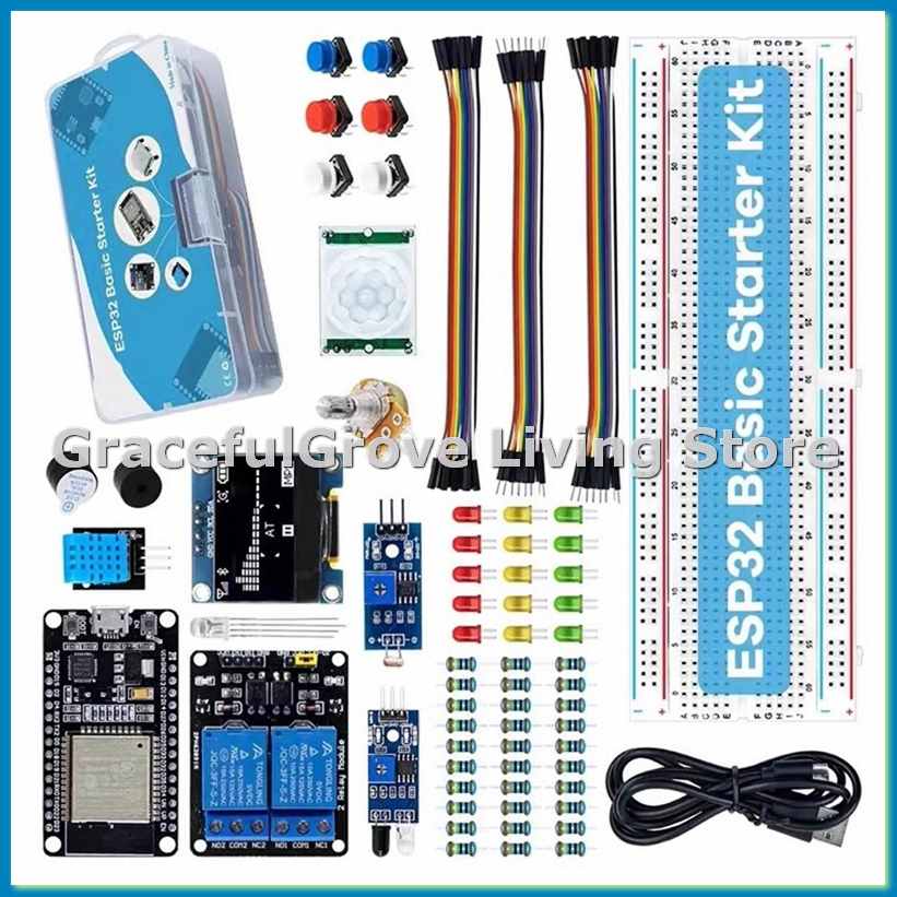 مجموعة ESP32 الجديدة للوحة تطو - مراجعة Esp32 وسعره