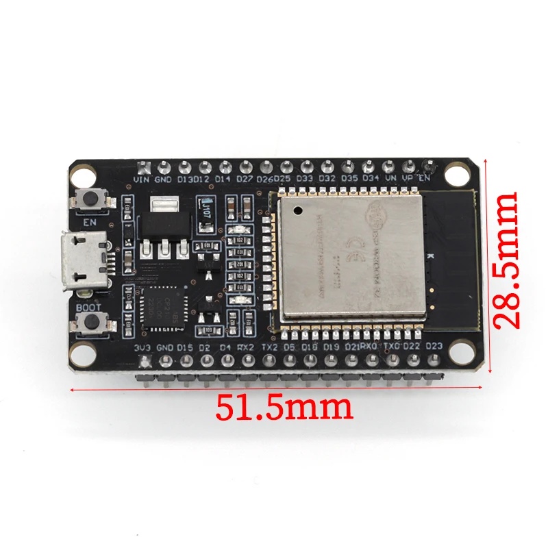 وحدة ESP32، منفذ USB من النوع  - مراجعة Esp32 Devkit وسعره